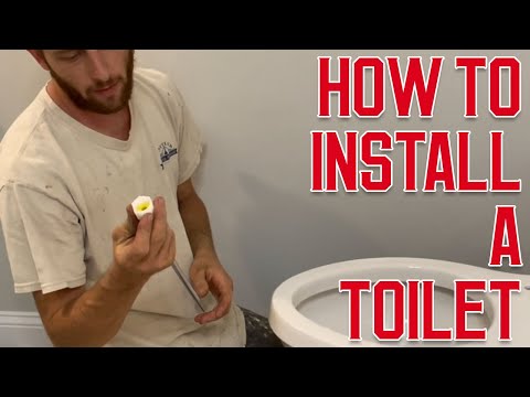 How to Install a Toilet in Less Than 20 Minutes!