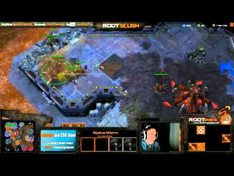 ROOTSLush's Nydus Swarm Host Harass