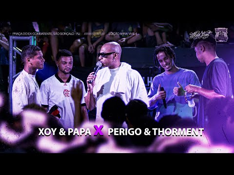 THORMENT & PERIGO x XOY & PAPA | 1 FASE | #ARRAVIVE4 | Batalha do Tanque