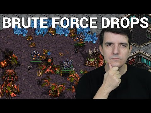 StarCraft 1: TOO MANY DROPSHIPS - Mihu vs Saber Part 1 | China vs Korea