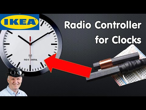 #287 Remote Controller for Clocks (IKEA and others, DCF77, WWVB, MSF, JJY)