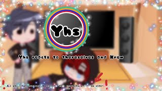 Yhs reacts to therselves and Krew! — NO PART TWO(I was gonna do one but my characters got deleted)🥲