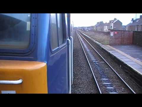 57012 2T32 1445 Workington to Maryport DRS Floodex 12.01.2010.mpg