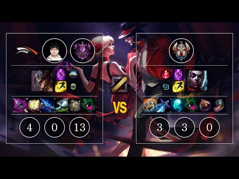 HLE Lava Twisted Fate vs Ekko Mid - KR Patch 10.12