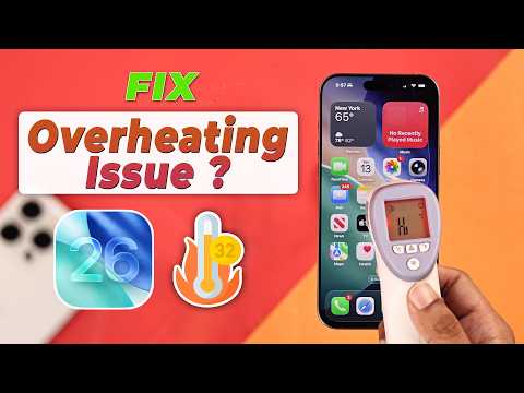 Overheating on iPhone After iOS 26 Update? - Fix!