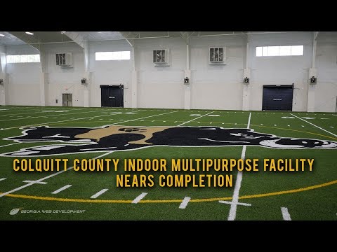 Colquitt County High School Indoor Multipurpose Facility Nears Completion