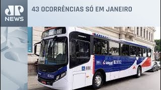 Assalto a ônibus no entorno da rodoviária Novo Rio cresce 152%