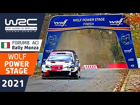 WRC WOLF Power Stage HIGHLIGHTS : WRC FORUM8 ACI Rally Monza 2021