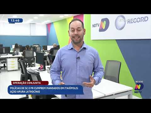 Operação conjunta apura latrocínio e cumpre mandados em Itaiópolis