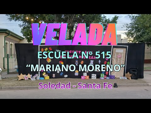 Velada de la Escuela Nº 515 Mariano Moreno de Soledad