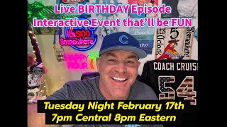 BIRTHDAY COACH CRUISE EPISODE, 2 FREE PRIZES, LIVE INTERACTIVE FUN