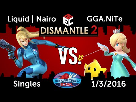Dismantle 2 (Singles): Liquid Nairo (Zero Suit Samus) vs. GGA.NiTe (Rosalina/Ryu)