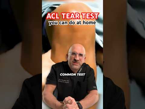 DIY 🦵ACL Injury Test #shorts