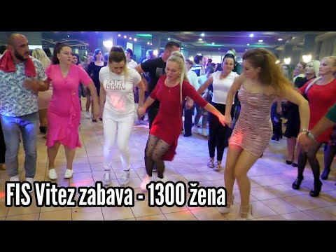 Urnebesno lom kolo - 1300 žena FIS Vitez zabava 12.11.2022.