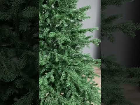 фото акция премиум литая новогодняя елка / искусственная новогодняя ель уральская норд 210 см  0