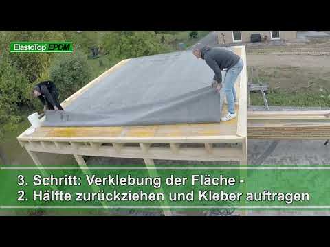 Carport mit ElastoTop eindecken - in 90min perfekt abgedichtet