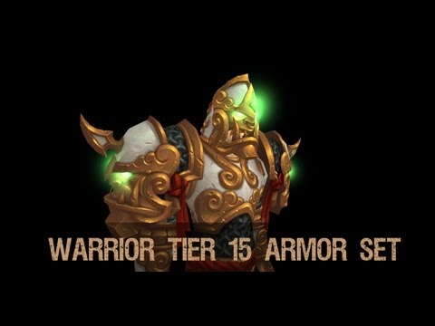 Tier 15 - Warrior Armor Set