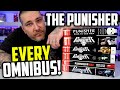 Every PUNISHER Omnibus Released So Far 2025 UPDATE Daredevil Born Again