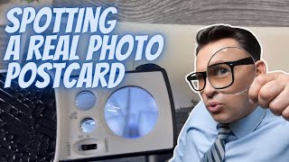 How To Tell If A Postcard is a REAL PHOTO