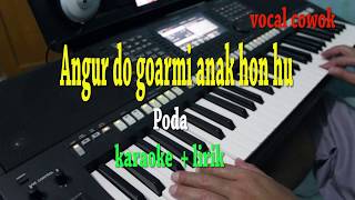 Download lagu ANGUR DO GOARMI ANAKKON HU [KARAOKE] TRIO AMBISI mp3