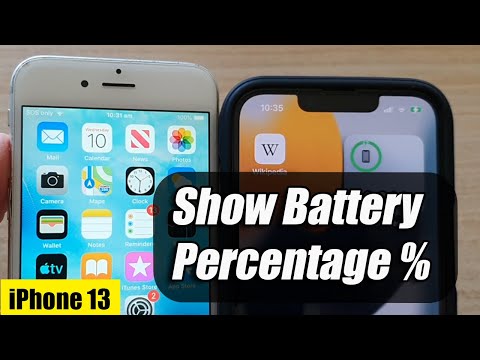 Four Different Ways to Show Battery Percentage on iPhone iOS 15 (iPhone 13 Pro/13 Mini/ 13 Pro Max)