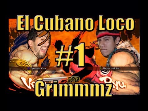 SSf4 Hugs n Kisses El Cubano Loco vs Grimmmz Ft10! (1/4)