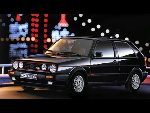 The VW Golf MK2 history