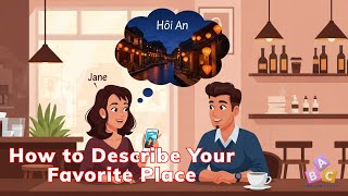 How to Describe Your Favorite Place (Adjectives & Prepositions) | ABC English Story