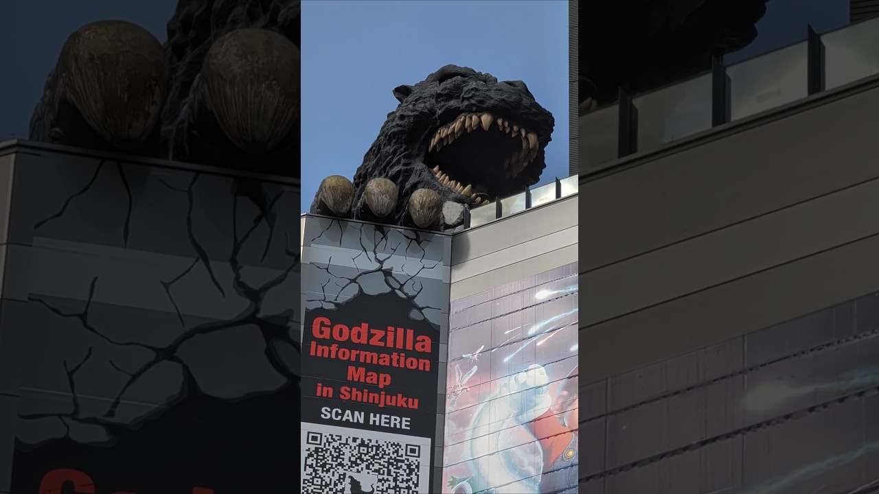 ゴジラヘッド#ゴジラ#歌舞伎町