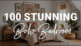 100 Stunning Boho Bedroom Ideas to Transform Your Space in 2025!