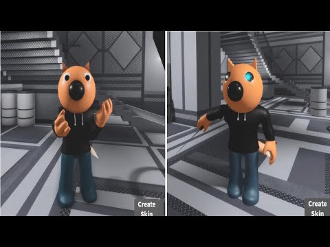 Roblox Piggy 2 NEW Foxy  INFECTED vs   NON INFECTED  JUMPSCARE! Roblox Piggy Redesign