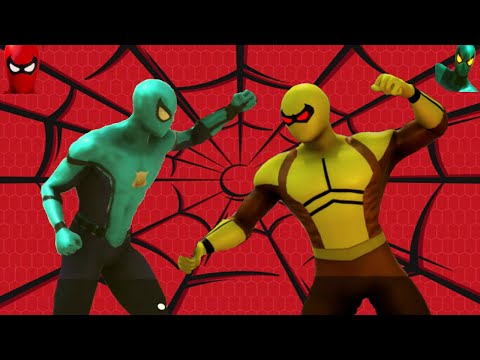 Power Spider 1 Vs Power Spider 2 - Flying Amazing Spiderman | Best Android GamePlay
