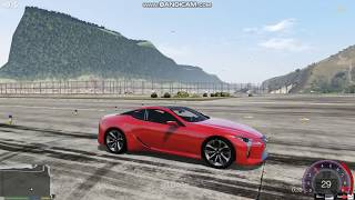 2018 Lexus LC 500 471HP Realistic Handling