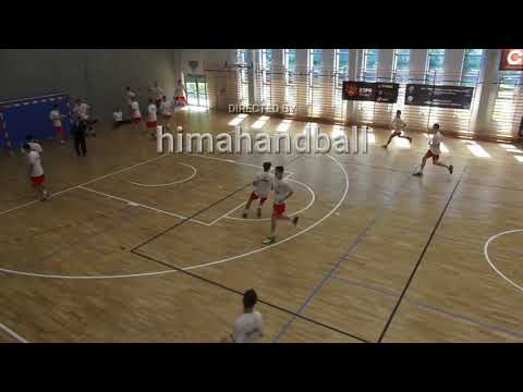handball training fastbreak by EHF Lecturer Klaus Feldmann