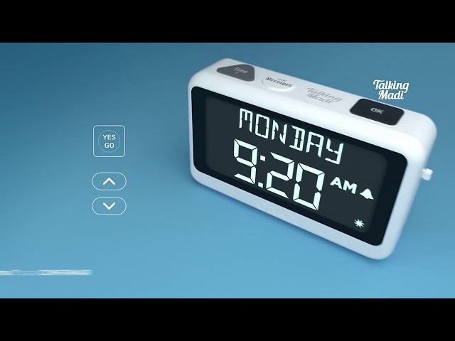 Vídeo relacionado con Hearkent Reloj parlante en español Que Habla Claro y Alto, Hora, Fecha y Hora de Alarma Personas Mayores, Personas con discapacidad Visual o ciegas-(2105 Plata)