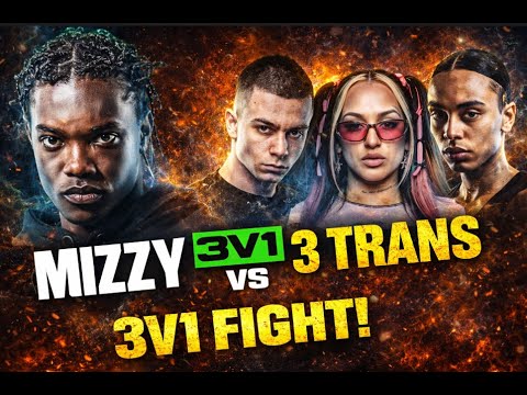 MIZZY VS 2 TRANS + 1 MAN FULL FIGHT - UNHINGED PROMOTIONS - HSTIKKYTOKKY