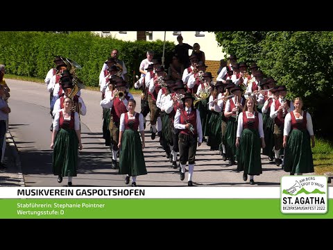 Musikverein Gaspoltshofen | Bezirksmusikfest 2022 | St. Agatha | Blasmusik