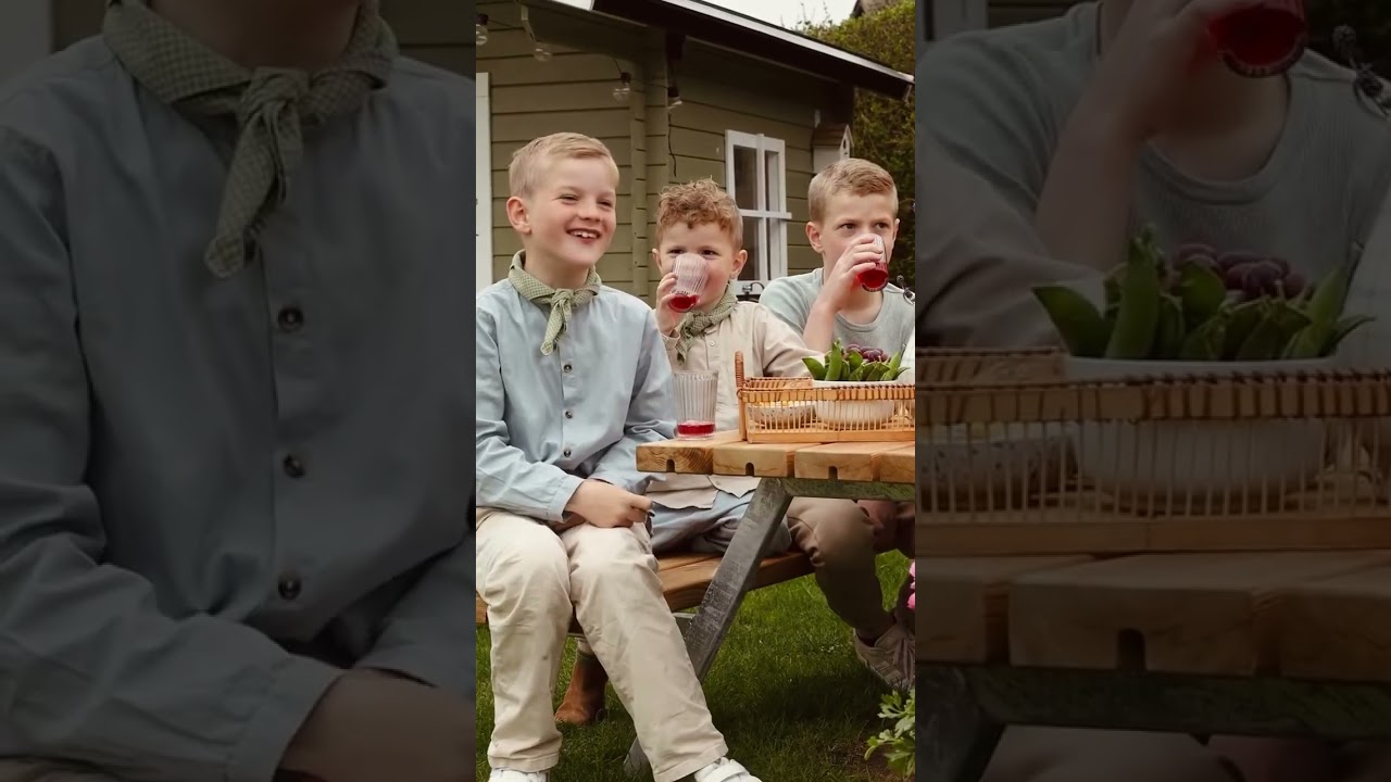 Alpha Junior bord/bänkset - 177 cm - ThermoWood®