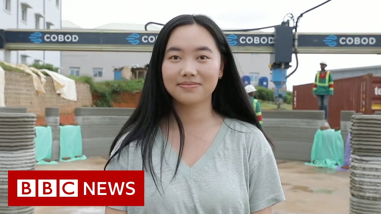 The woman 3D-printing schools in Madagascar – BBC News