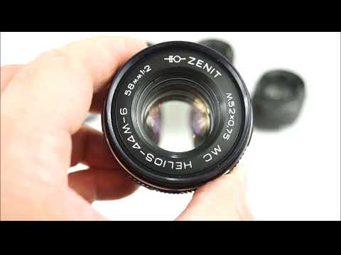 Helios 44M-6. Review of this less well known M42 lens from the Helios 44, 58mm f2 family.