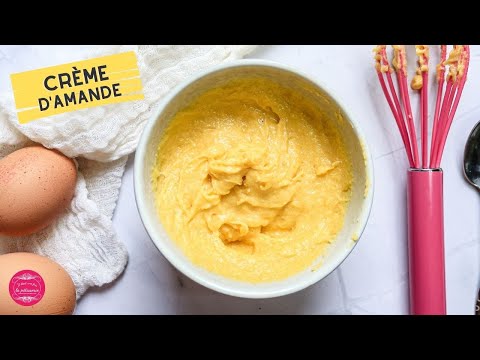 Crème d'amande recette facile