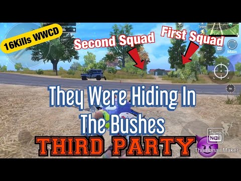 TWO SQUADS WERE HIDING IN THE BUSHES | PUBG Mobile | #NTB #NAREN #TT