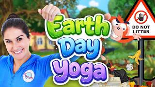 Earth Day Yoga Adventure! 🌍 | Save the Planet with Rocky the Rabbit 🐰♻️