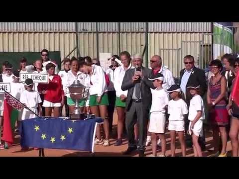 50ème Anniversaire de la COUPE Soisbault - Cérémonie avant la Coupe - GRANVILLE  2015 - TENNIS