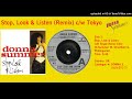 Donna Summer -  Stop, Look & Listen (UK Single Edit)