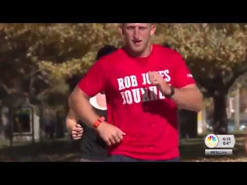 Retired marine travels the country to send message of hope for soldiers injured in combat