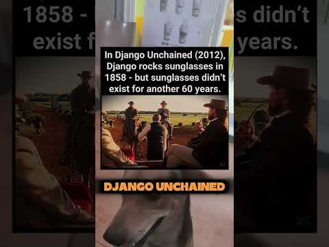 Django wears sunglasses decades before they existed