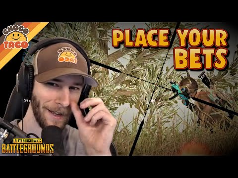 Place Your Bets on chocoTaco's Frags ft. Boom, itsOGPickle, and gTuckTV - PUBG Squads Gameplay