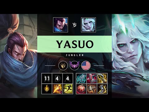 Yasuo Jungle vs Viego - NA Master Patch 25.19