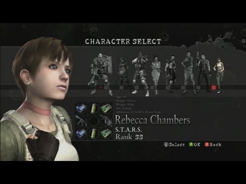 Resident Evil 5 | Melee Moves (HQ) | Rebecca Chambers
